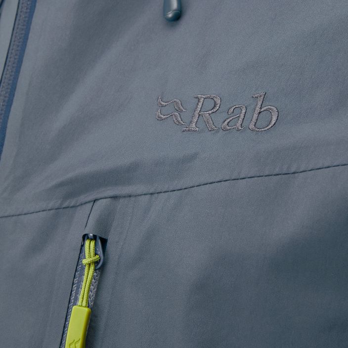 Мъжко дъждобранно яке Rab Latok Paclite Plus, синьо QWH-55 7