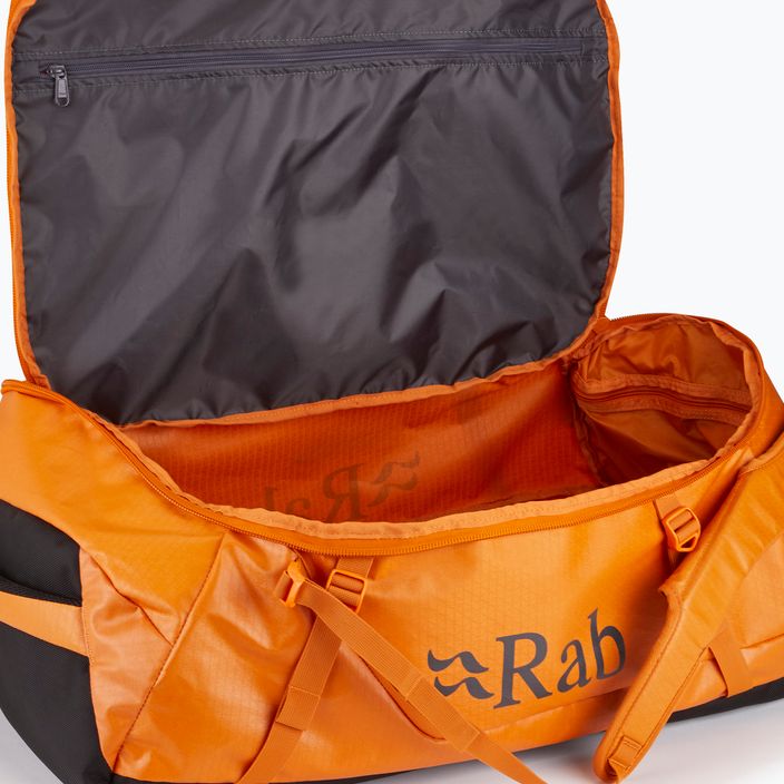 Rab Escape Kit Bag LT 50 л чанта за пътуване в цвят мармалад 7