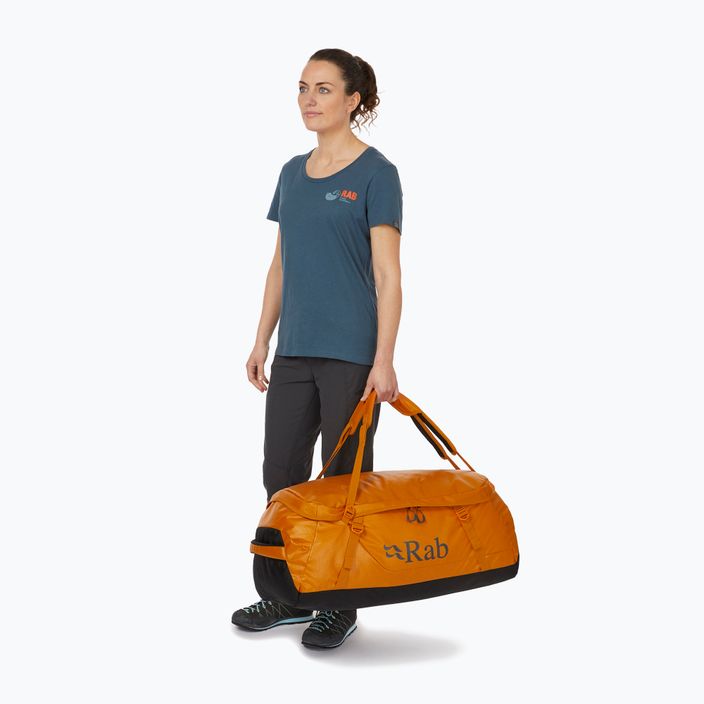 Rab Escape Kit Bag LT 50 л чанта за пътуване в цвят мармалад 11