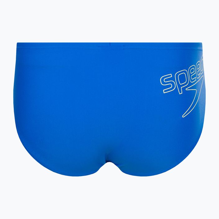 Speedo Logo Brief детски слипове за плуване сини 8-00314914372 3