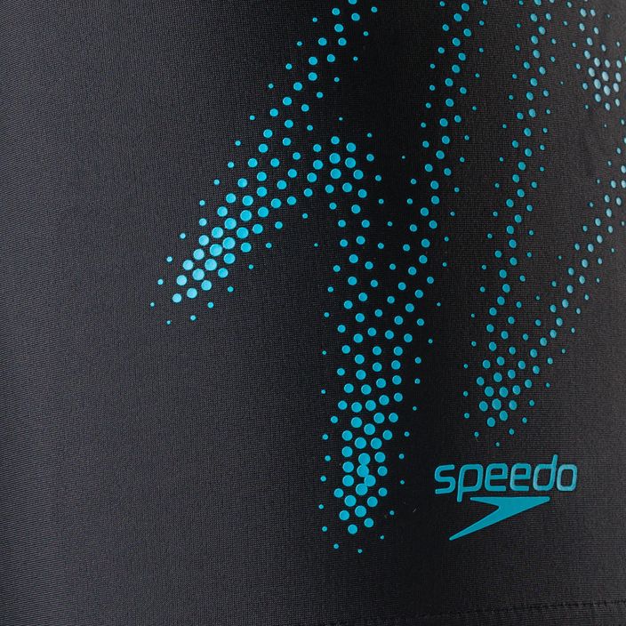 Speedo Hyper Boom Logo Placement Aquashort детски бански костюми черен 8-00315415190 3