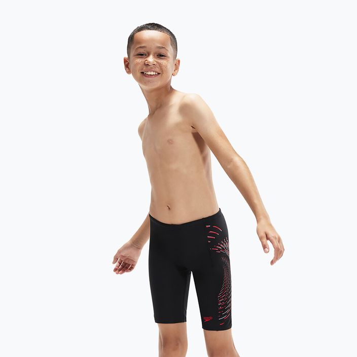 Детски бански костюми с пластизолно разположение Jammer черен 8-00317014377 5