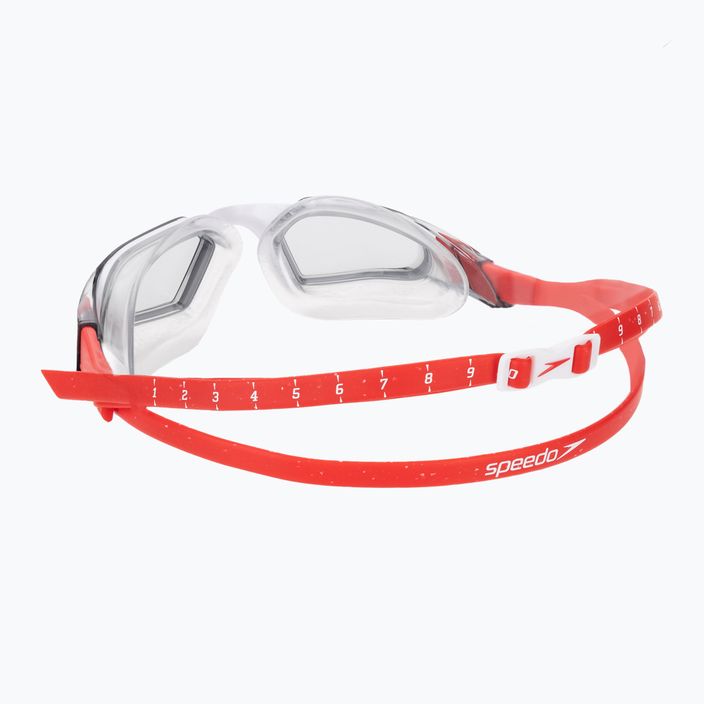 Очила за плуване Speedo Aquapulse Pro червено/бяло 4