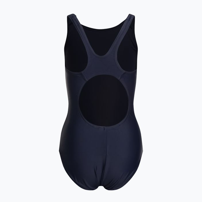 Speedo Детски бански костюм от една част с пластизолно разположение Muscleback черен 8-0832414380 2