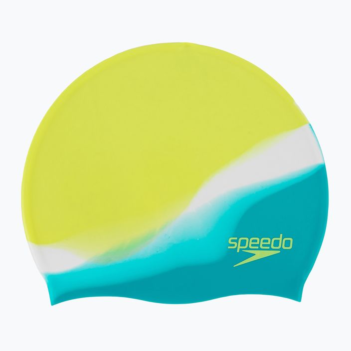 Детска шапка Speedo Multi Colour Silicone Junior зелена/жълта 8-00236714576