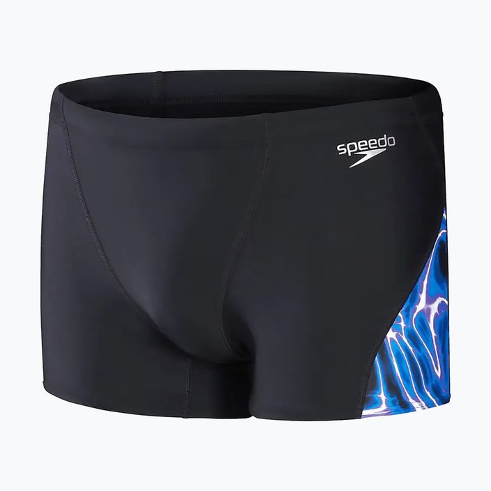 Мъжки боксерки за плуване Speedo Allover Digi V-Cut black/blue 5