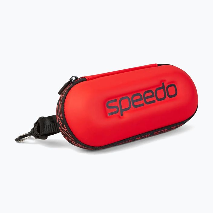 Калъф за плувни очила Speedo за съхранение червен 2