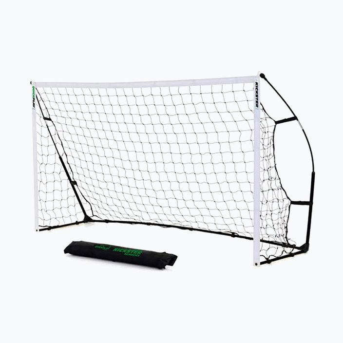 Футболна врата + рикошет QuickPlay Kickster 2 в 1 240 x 150 cm бяло/черно 2