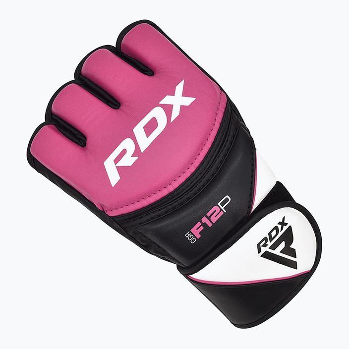 RDX Нов модел граплинг ръкавици розови GGRF-12P 9