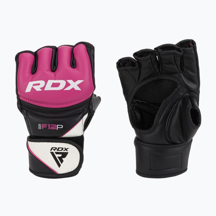 RDX Нов модел граплинг ръкавици розови GGRF-12P 3