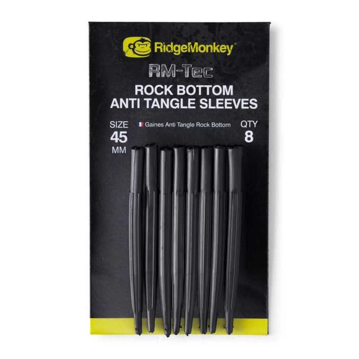 Предпазни ръкави против заплитане RidgeMonkey Connexion Rock Bottom Tungsten Anti Tangle Sleeves brązowe RMT101 2