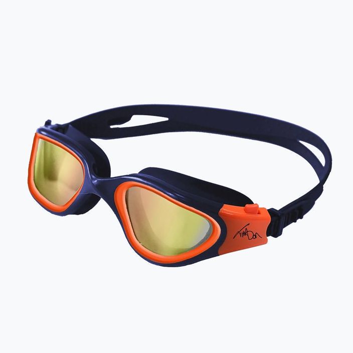 Очила за плуване ZONE3 Vapour Polarized Lens navy/hi-vis orange