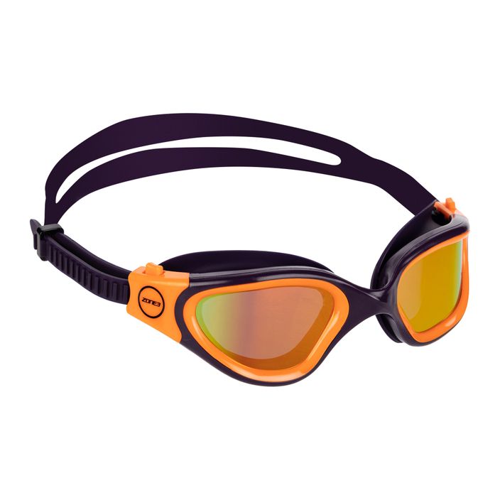 Очила за плуване ZONE3 Vapour Polarized Lens navy/hi-vis orange 2