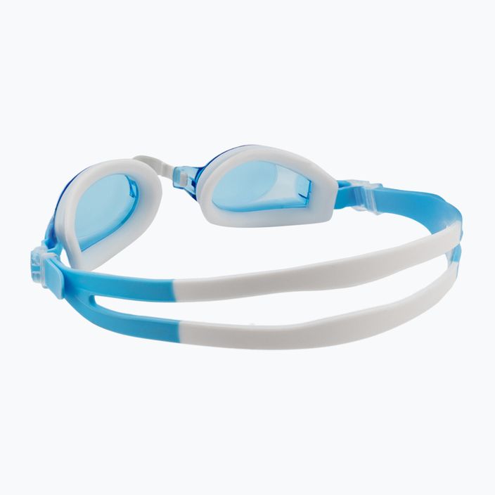 Детски очила за плуване Splash About Piranha Лазурно бяло и синьо SOGJPA 4