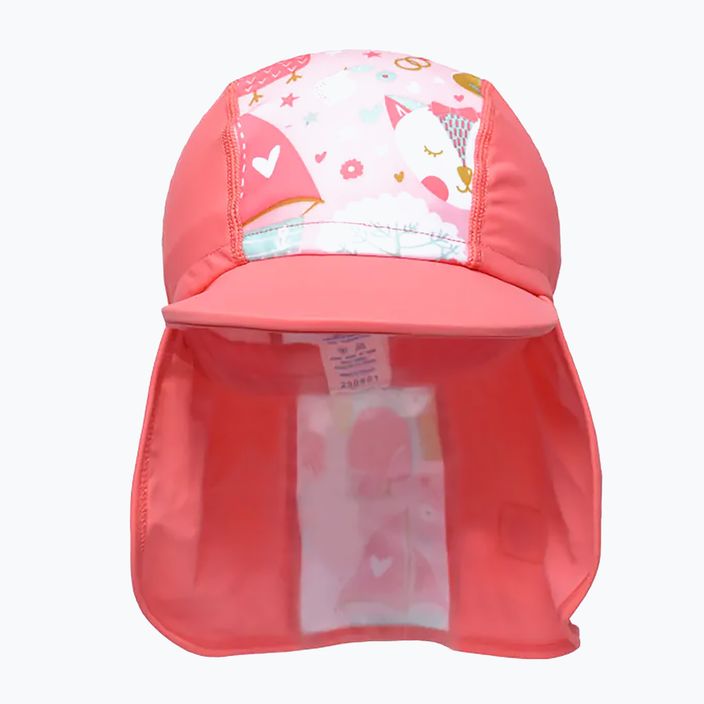 Детска бейзболна шапка Splash About Owl and Kitten pink LHOPL 6