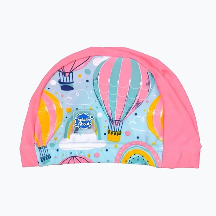 Детска шапка за плуване Splash About Arka Балони розово SHUA0 4
