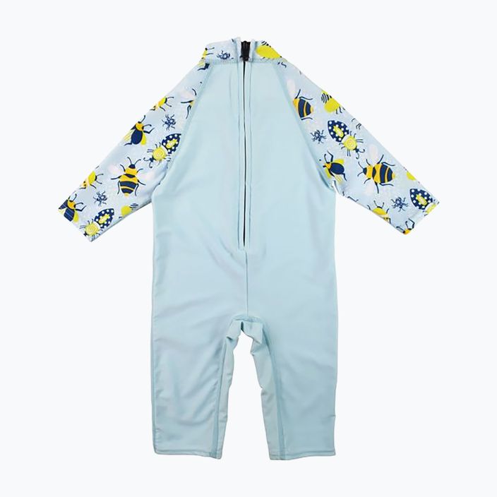 Детски слънцезащитен костюм Splash About UV за малки деца UPF 50+  син TUVSBL1 2