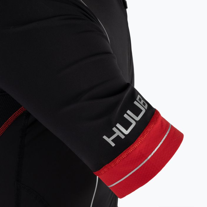 Мъжки костюм HUUB Race Long Course Tri Suit black/red 5