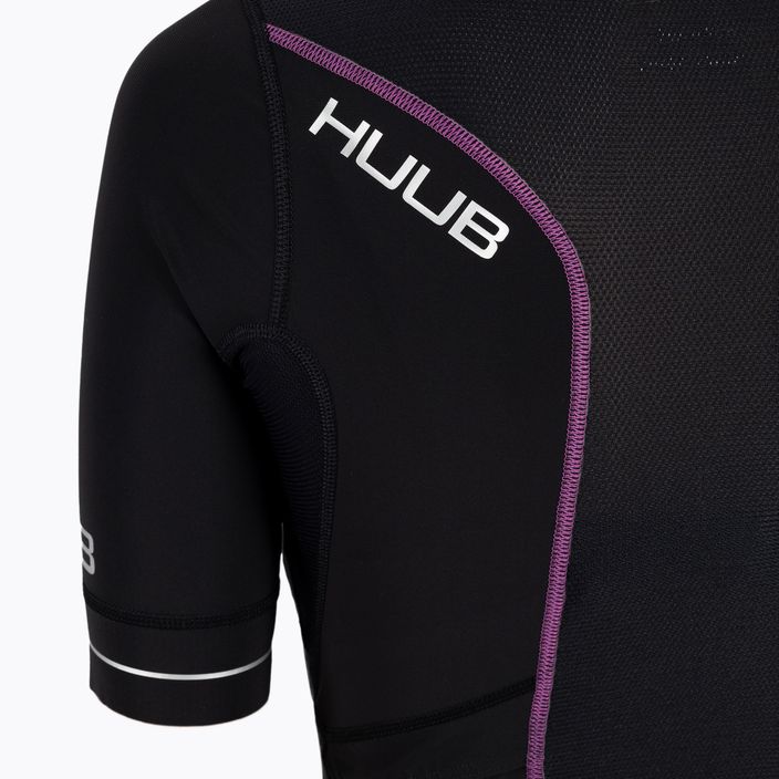 Дамски костюм за триатлон HUUB Aura Long Course Tri Suit black/purple 5