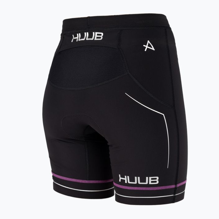 Дамски шорти за триатлон HUUB Aura Tri Short black/purple 4