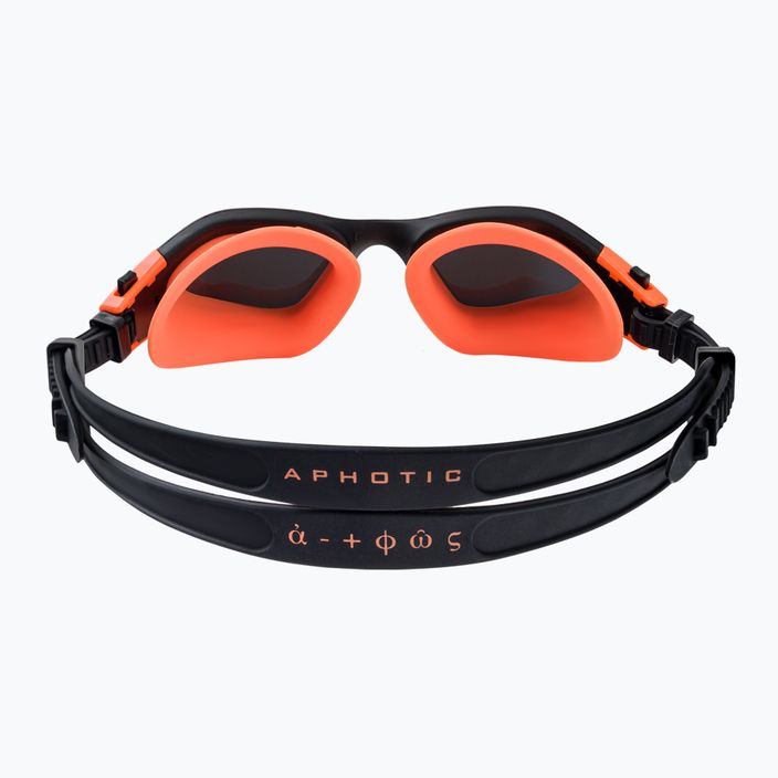 Очила за плуване HUUB Aphotic Polarised & Mirror black-orange A2-AG 5