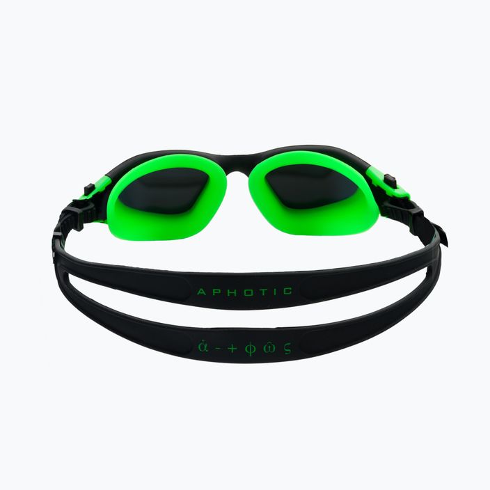 Очила за плуване HUUB Aphotic Polarised & Mirror black-green A2-AG 5