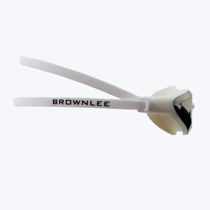 HUUB Brownlee Остри очила за плуване в бяло и жълто A2-ACG 3
