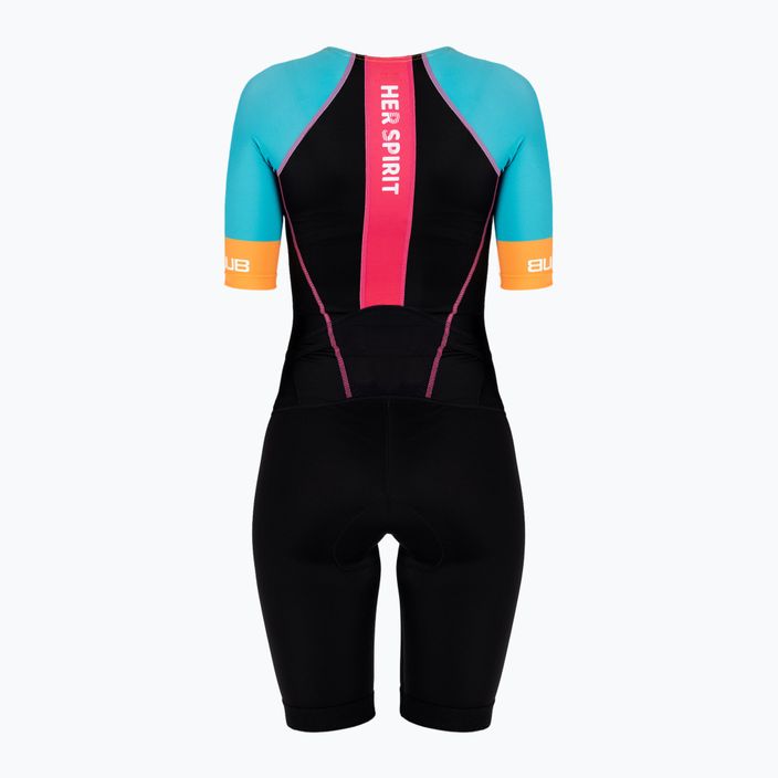 Дамски костюм за триатлон HUUB Her Spirit Long Course Suit black/multi 2