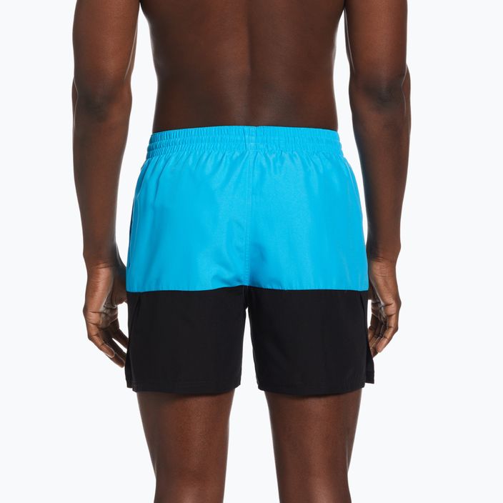 Мъжки къси панталони за плуване Nike Split 5" Volley, сини NESSB451-480 2