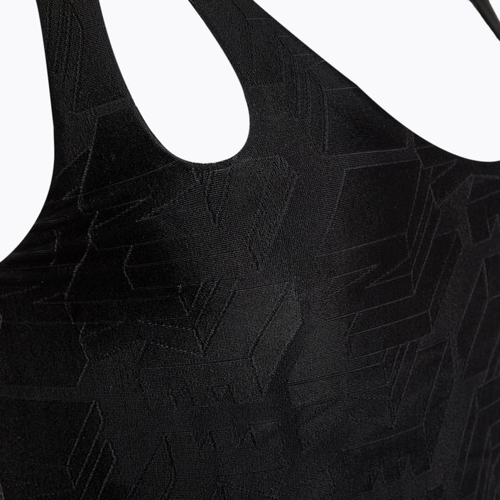 Дамски бански костюм от една част Nike Block Texture black NESSD288-001 3