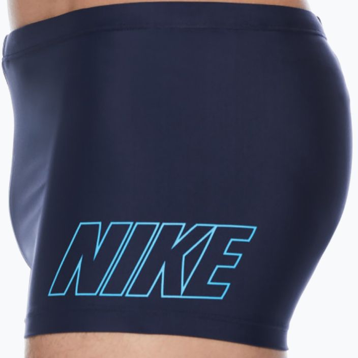 Мъжки бански шорти Nike Logo Square midnight navy 7