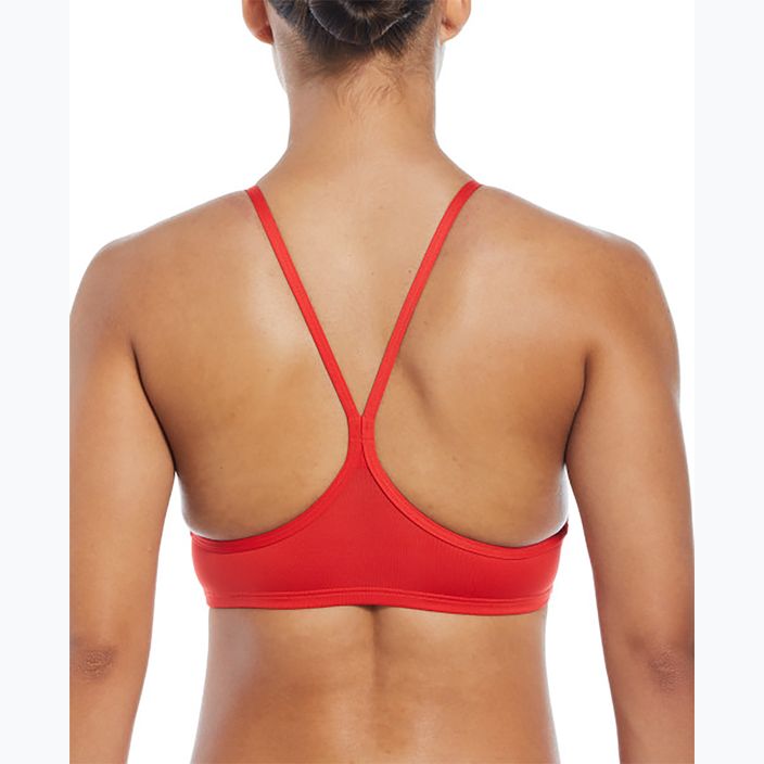Дамски бански костюм от две части Nike Essential Sports Bikini light crimson 3