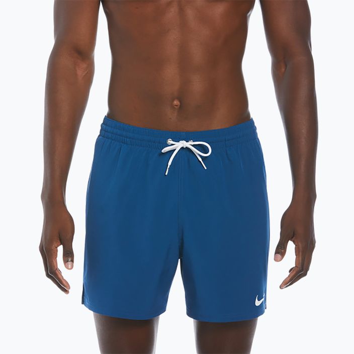 Мъжки бански шорти Nike Solid 5" Volley court blue