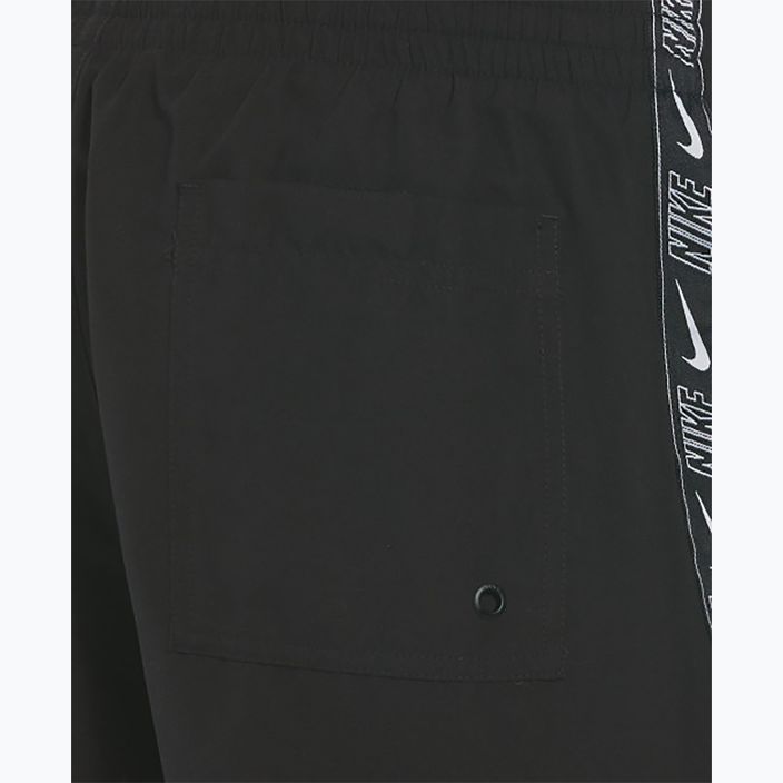 Мъжки бански шорти Nike Logo Tape 5" Volley black 6
