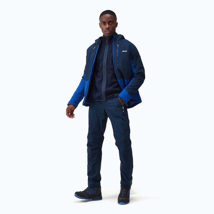 Мъжко зимно яке REGATTA Highton Stretch III navy/new royal 2