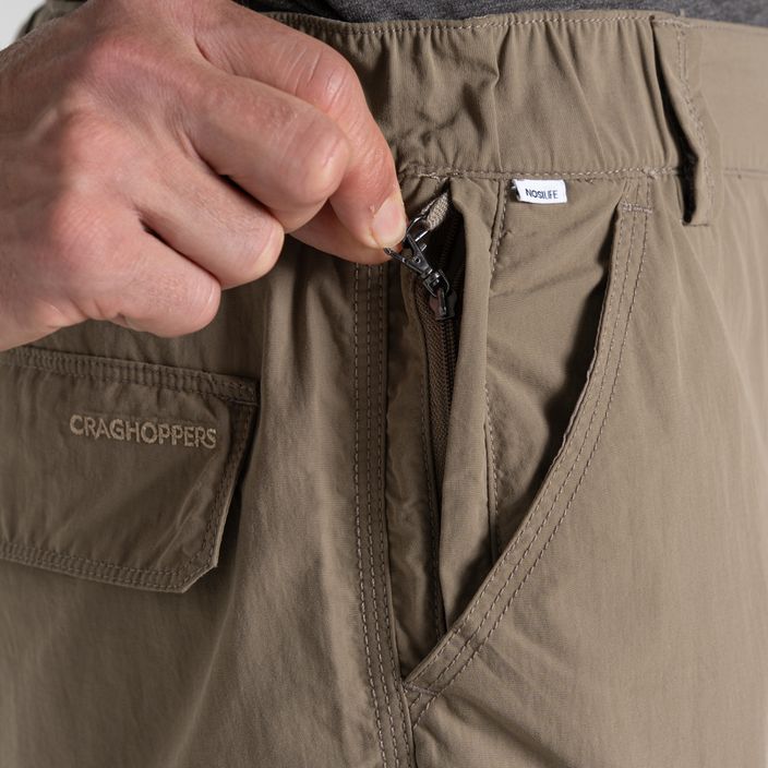 Мъжки къси панталони за трекинг Craghoppers NosiLife Cargo Short III pebble 7