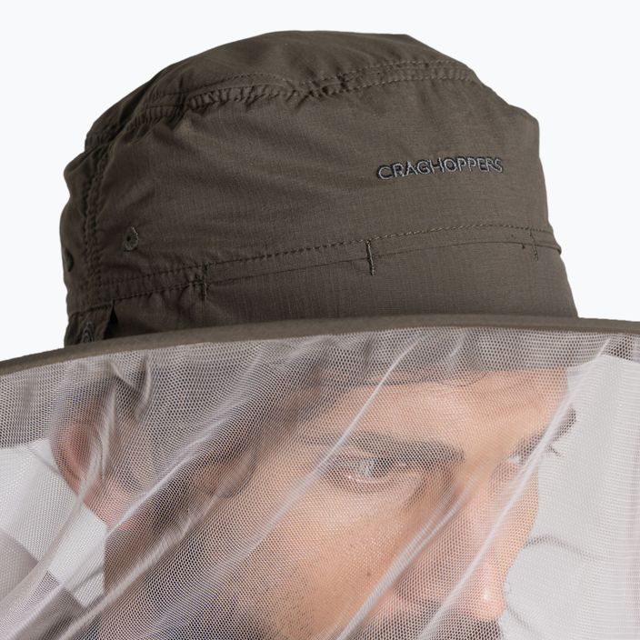 Craghoppers NosiLife UltimateHat II woodland green шапка с мрежа против комари 6