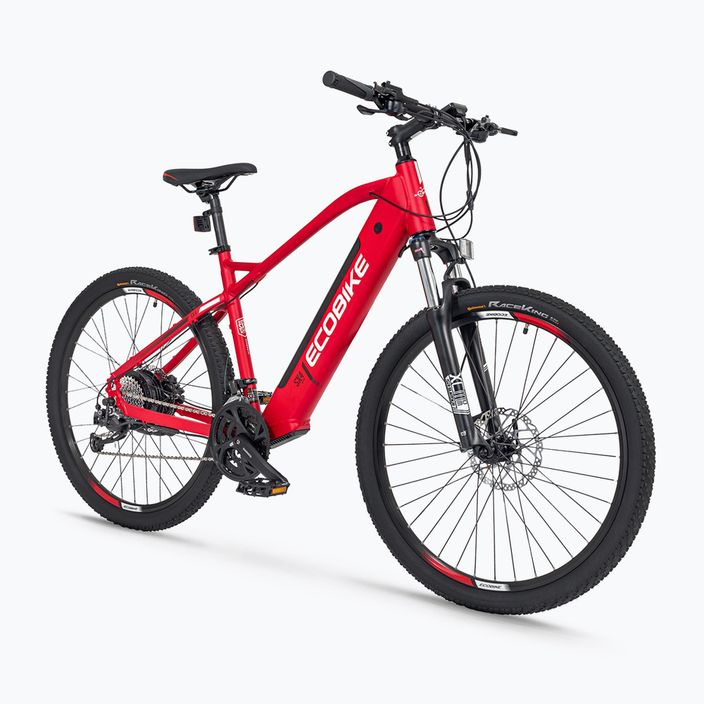 Ecobike електрически велосипед SX4/X-CR LG 16Ah червен 1010402 2