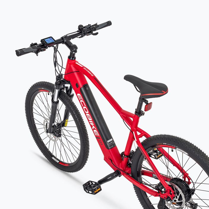 Ecobike електрически велосипед SX4/X-CR LG 16Ah червен 1010402 4