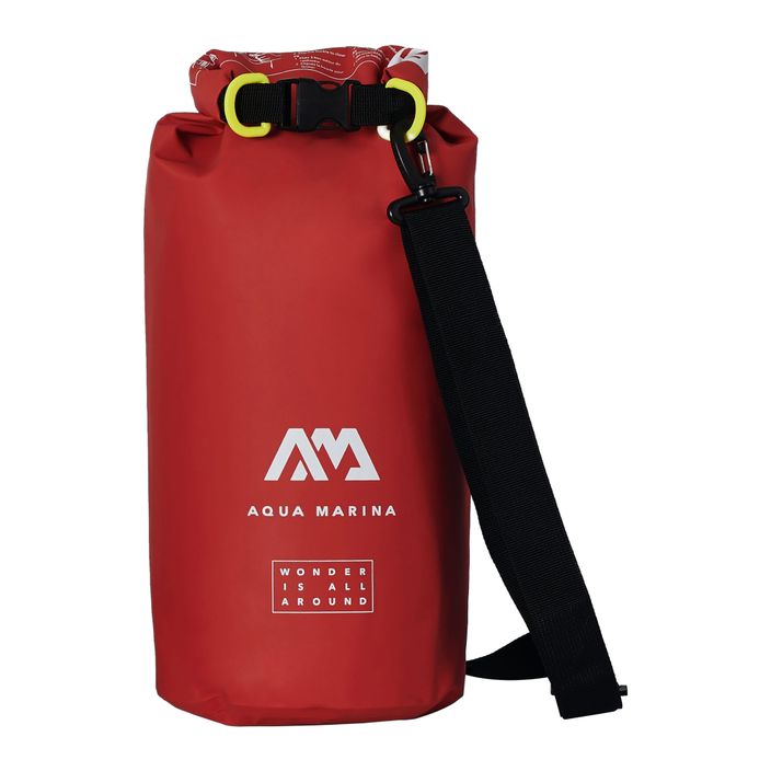 Суха чанта Aqua Marina 10l червена B0303035 2