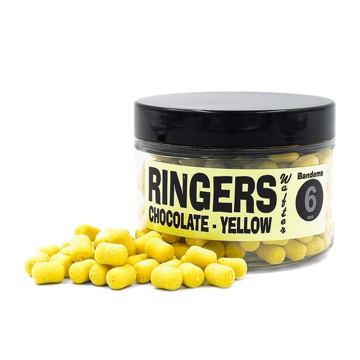 Примамка с кука Ringers Yellow Wafters Chocolate 6 mm 150ml PRNG77 2