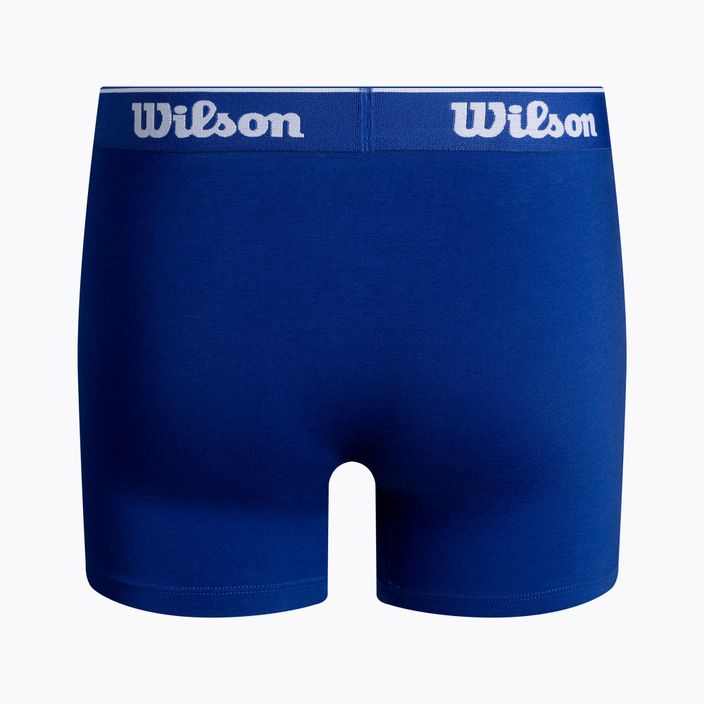 Мъжки боксерки Wilson 2 пакета синьо/тъмно синьо W875E-270M 4