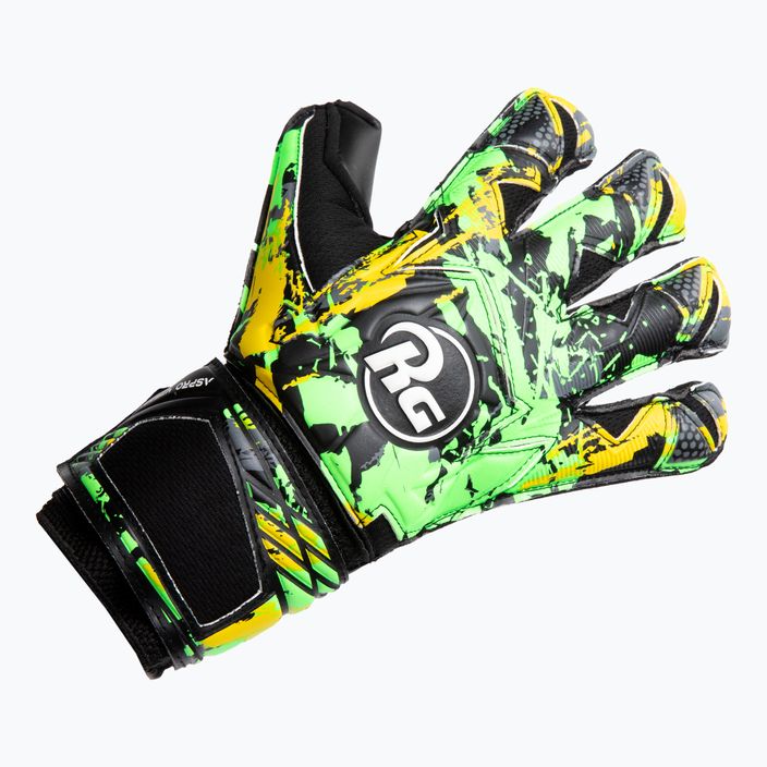 Вратарски ръкавици RG Aspro 4train черни/зелени ASP42107 3