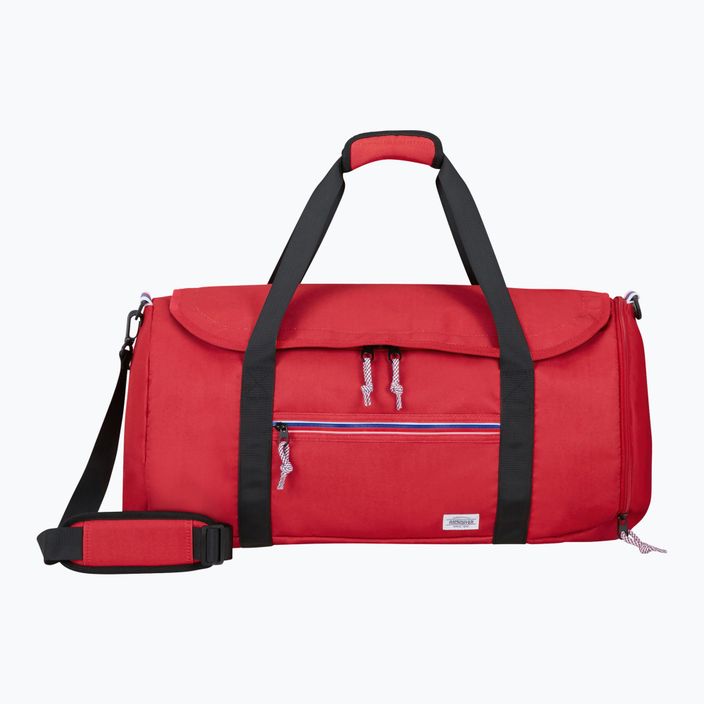 American Tourister Duffle Zip 44 л пътна чанта червена