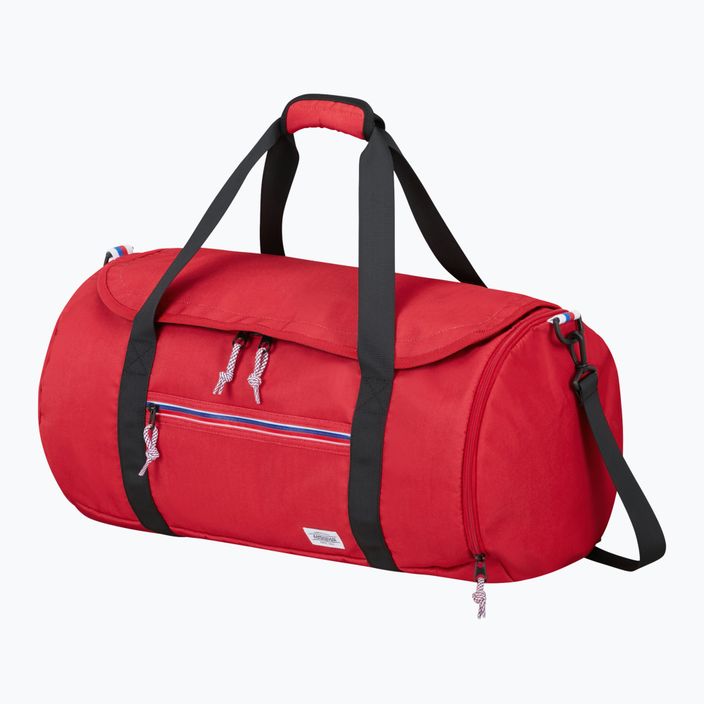 American Tourister Duffle Zip 44 л пътна чанта червена 2