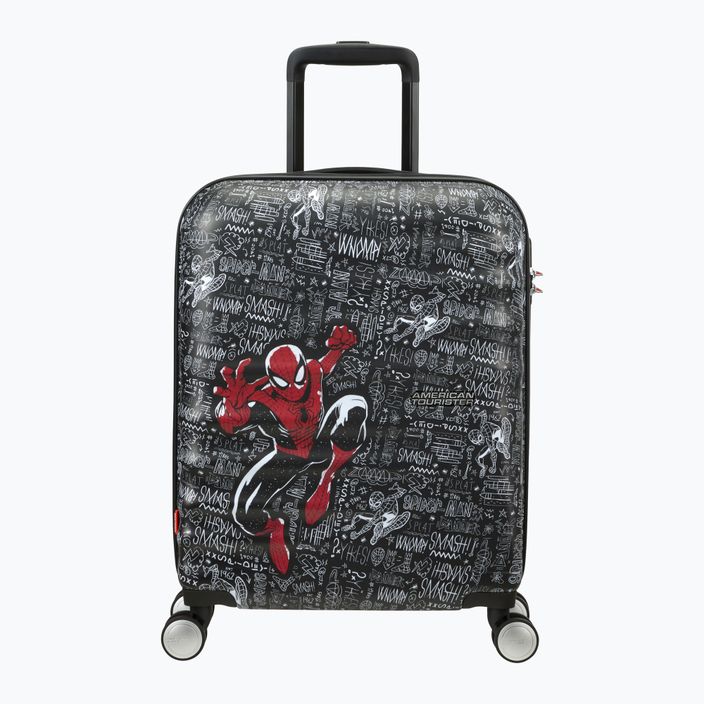 American Tourister Spinner Marvel 36 л детски куфар за пътуване Spiderman sketch