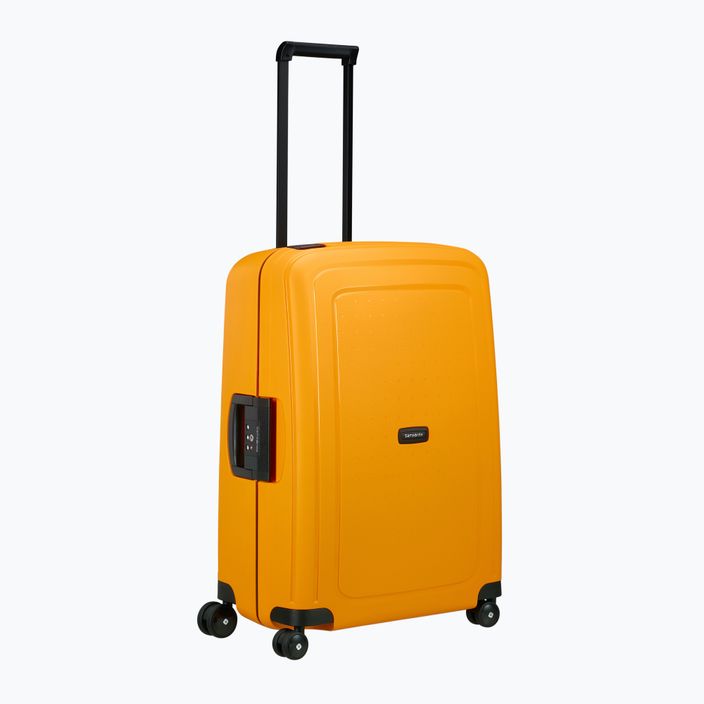 Samsonite S'cure Spinner 79 l жълт куфар за пътуване 7