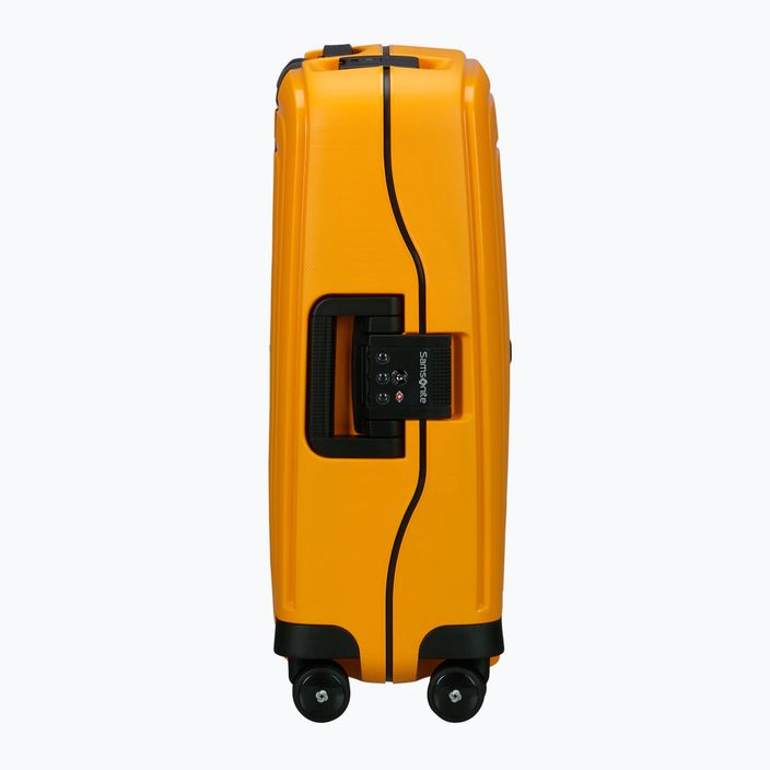 Куфар за пътуване Samsonite S'cure Spinner 34 л, медено жълт 4