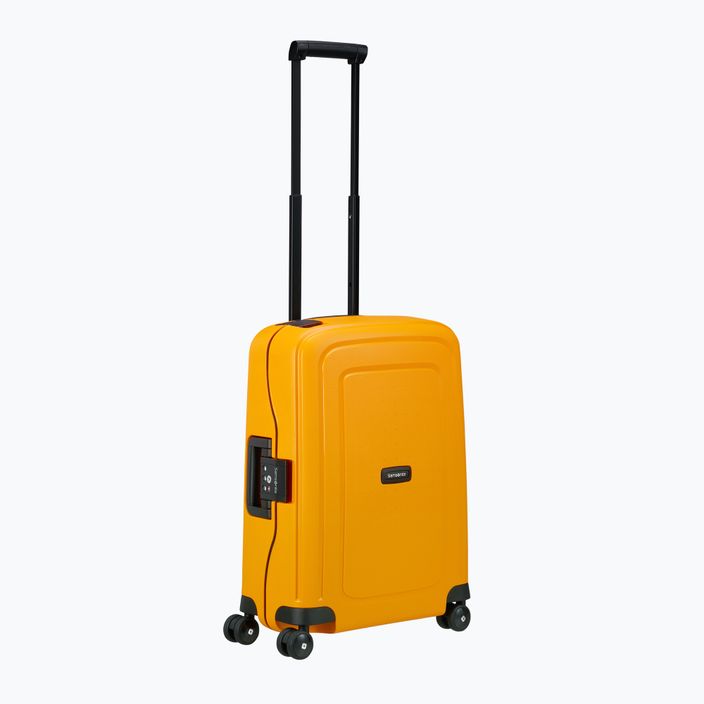 Куфар за пътуване Samsonite S'cure Spinner 34 л, медено жълт 6