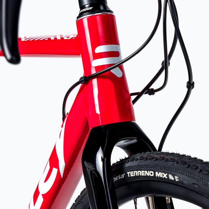 Велосипед за крос Ridley X-Ride Disc GRX 600 2x XRI04As червен SBIXRIRID921 8